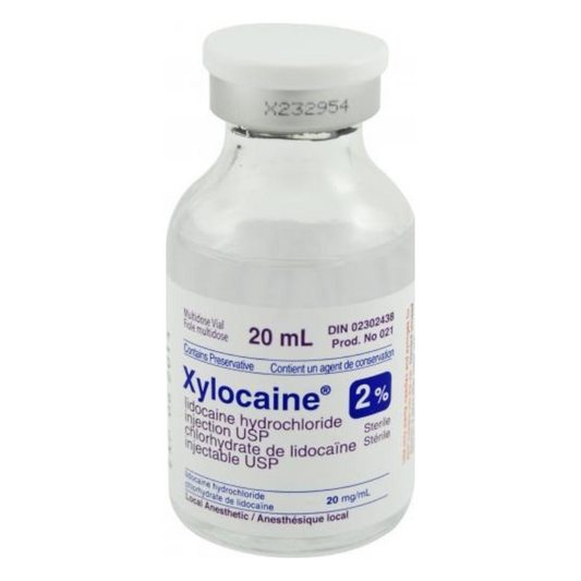 XYLOCAINE 2% PLAIN(20ML)