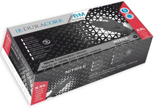 Nitrile Examination Gloves Black - 5 Mil Thickness for Exceptional Hand Protection - Dentow Dental