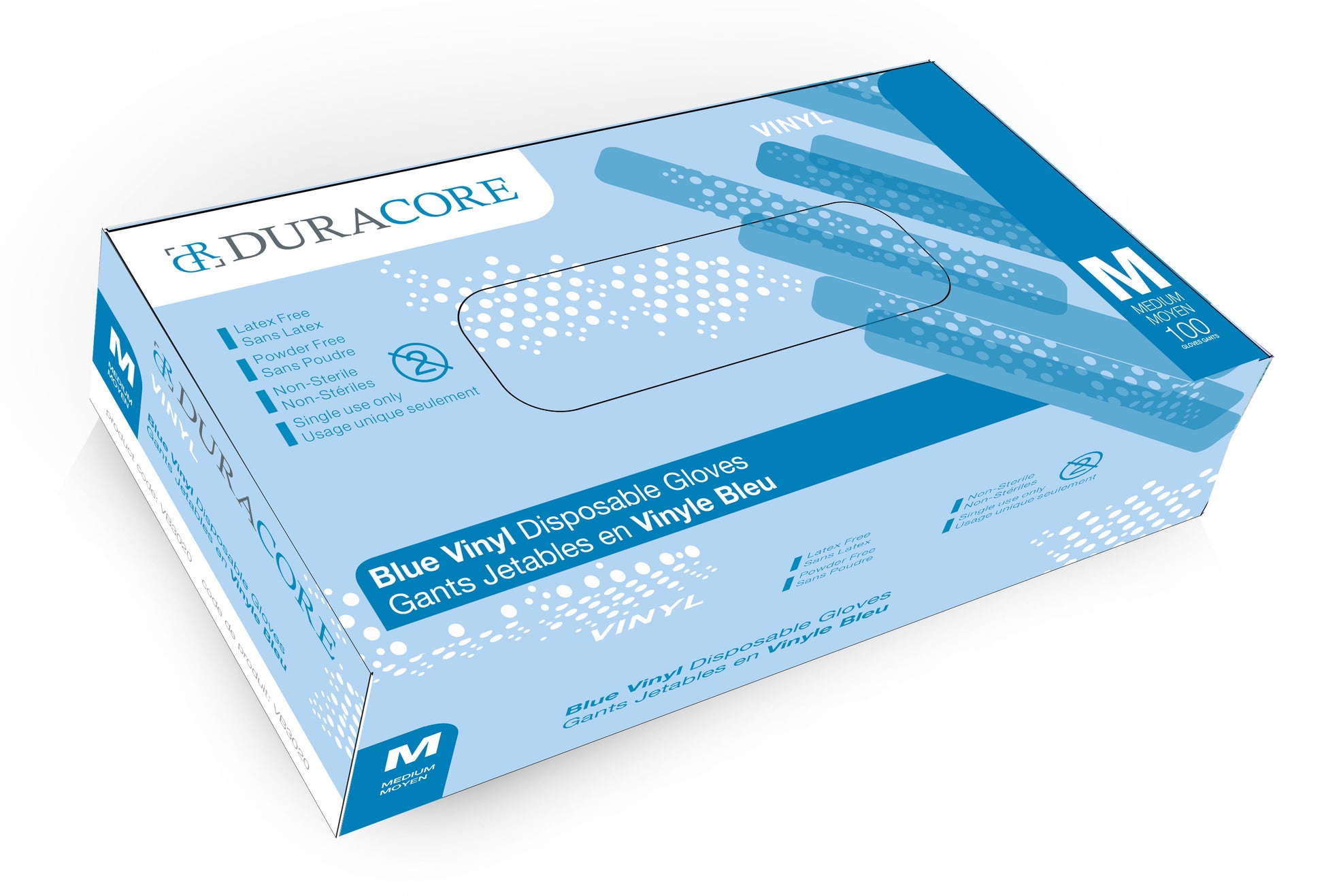 Blue Vinyl Disposable Gloves for Clean and Protective Hand Solutions - Dentow Dental