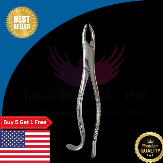 Dental Extraction Forceps 18L - Precision Instrument for Effective Tooth Extraction NNA Medical - Dentow Dental
