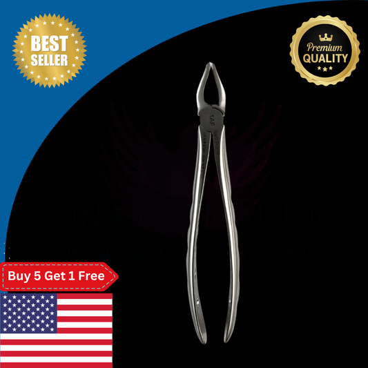 Premium Dental Extraction Forceps 1AF - High-Quality Instrument for Precision Tooth Extraction NNA Medical - Dentow Dental