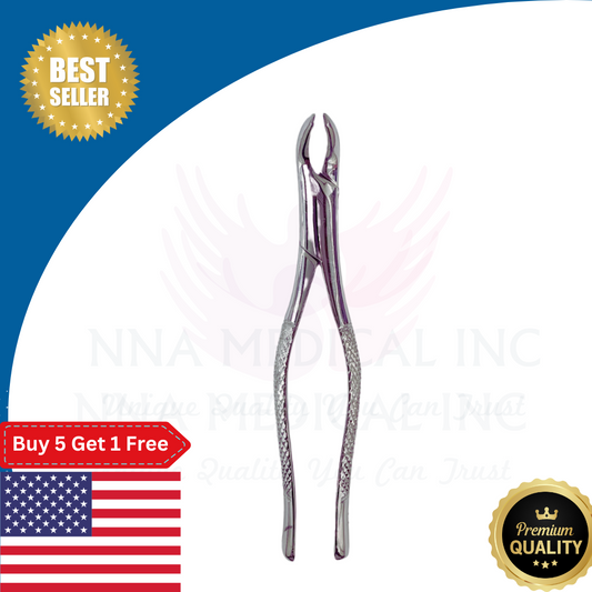 Dental Extraction Forceps No. 17 - Precision Instrument for Effective Tooth Extraction NNA Medical - Dentow Dental