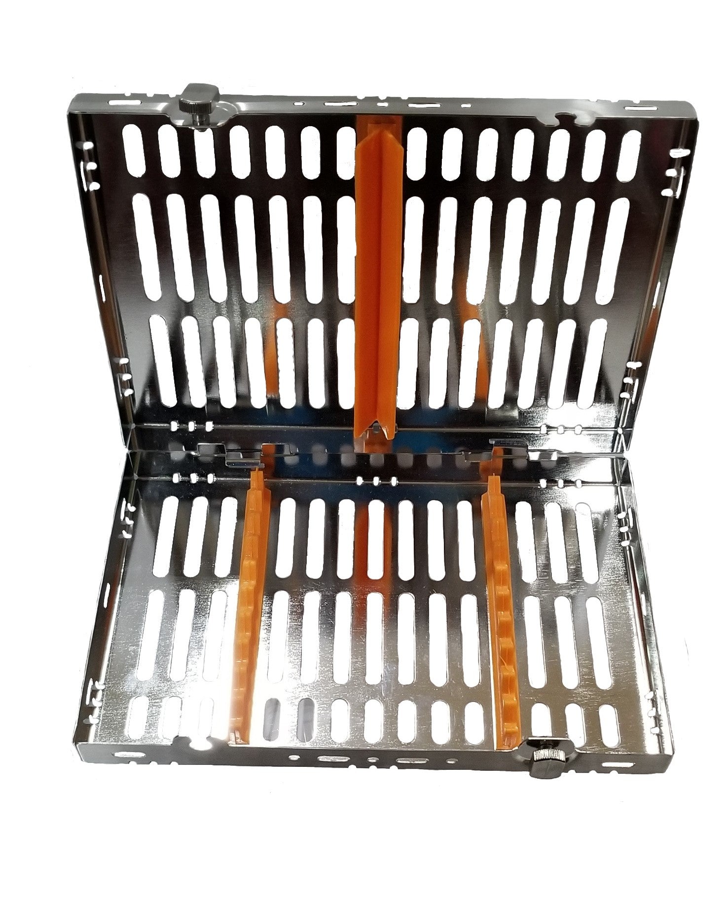 Tray Rack Cassette 10 Pcs Instruments Surgical Dental Labor Sterilization Box NNA Medical - Dentow Dental