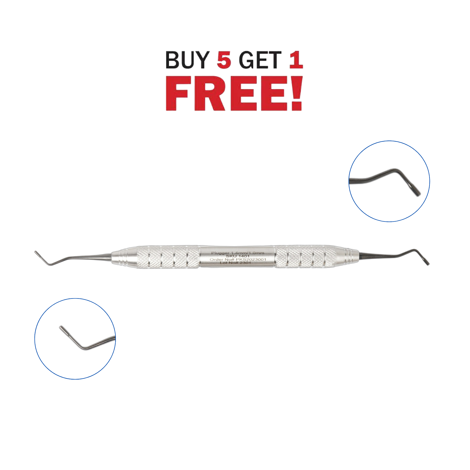 Serrated Marquette Condenser NNA Medical - Dentow Dental