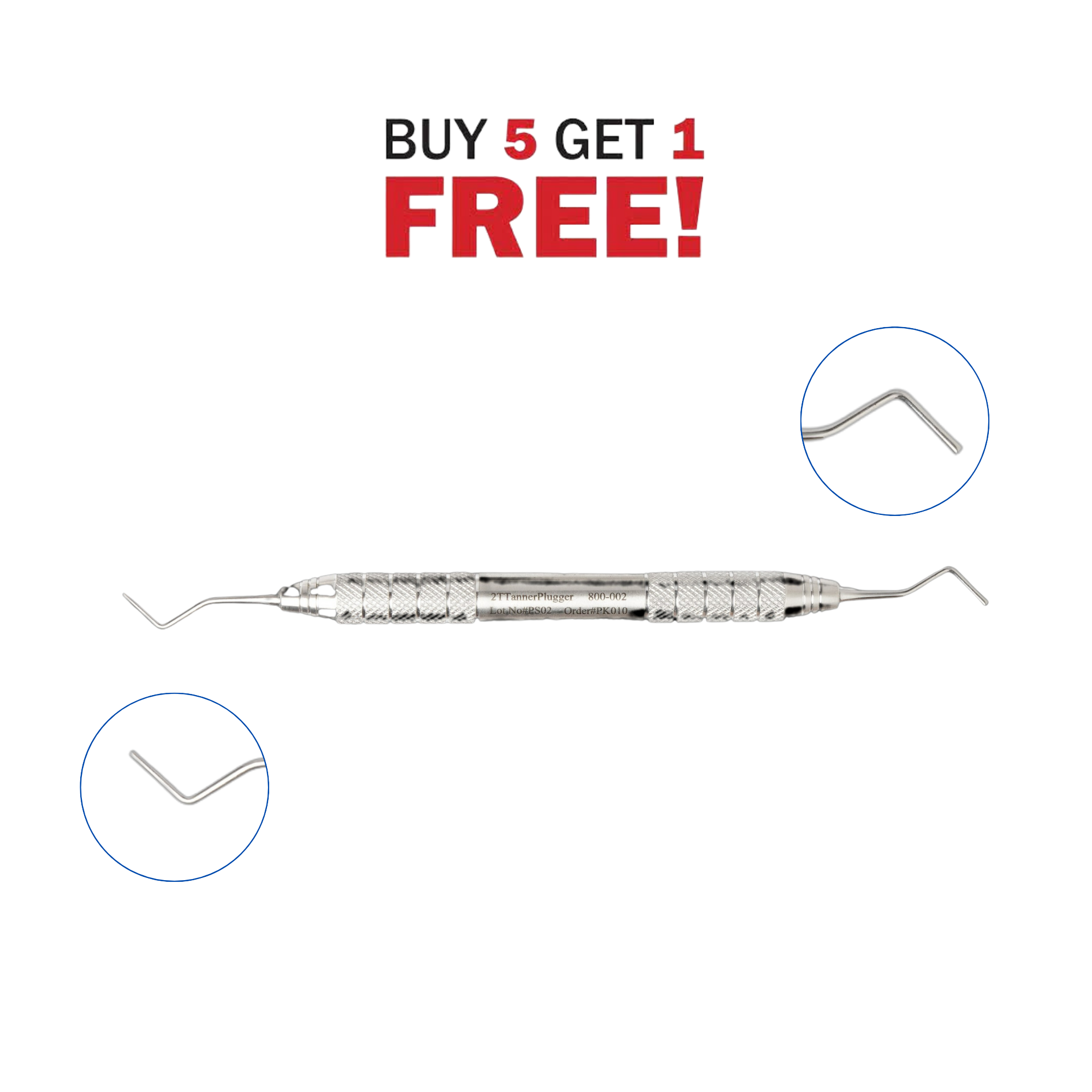 2 Oregon 1mm/1.5mm NNA Medical - Dentow Dental