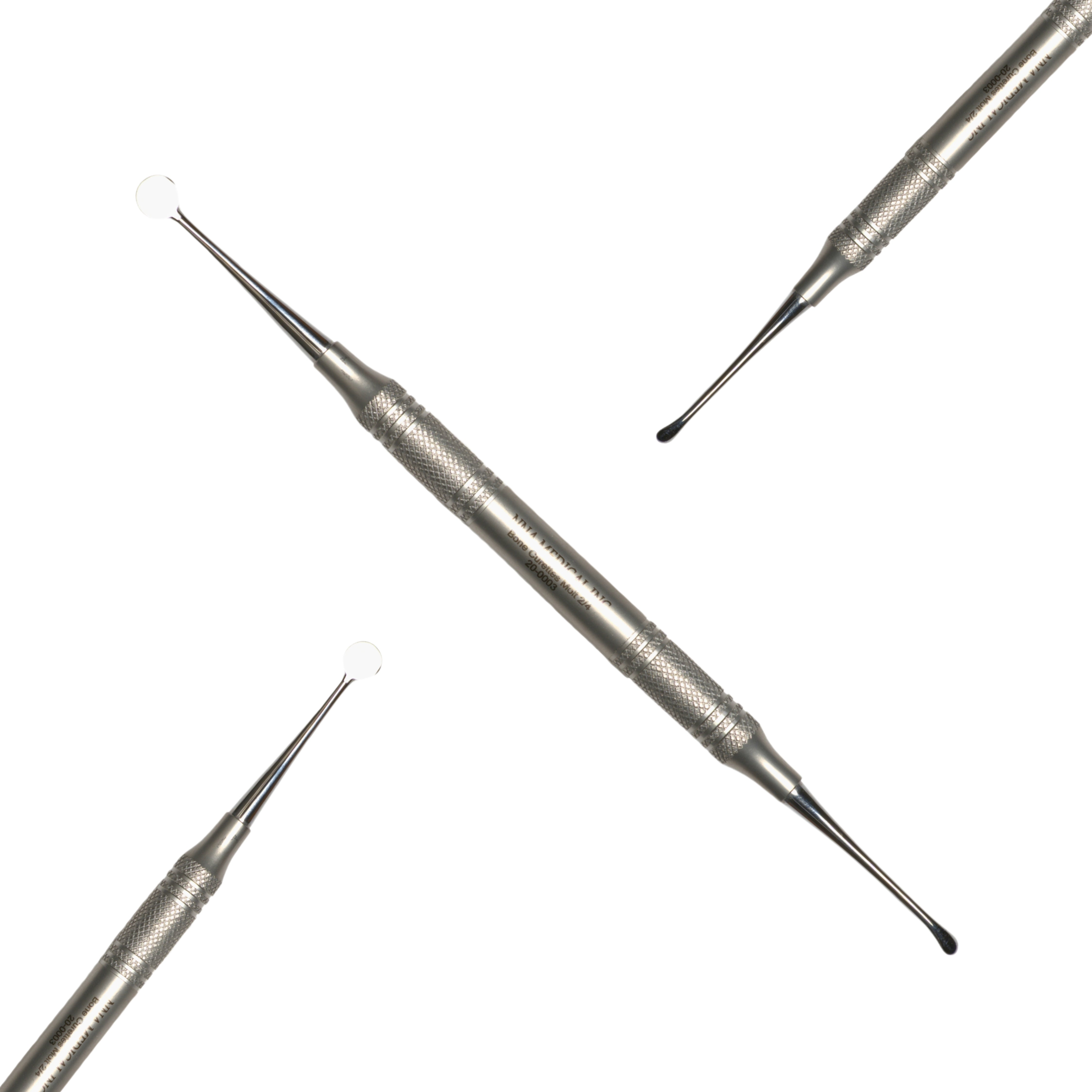 2-4 Molt Bone Curette