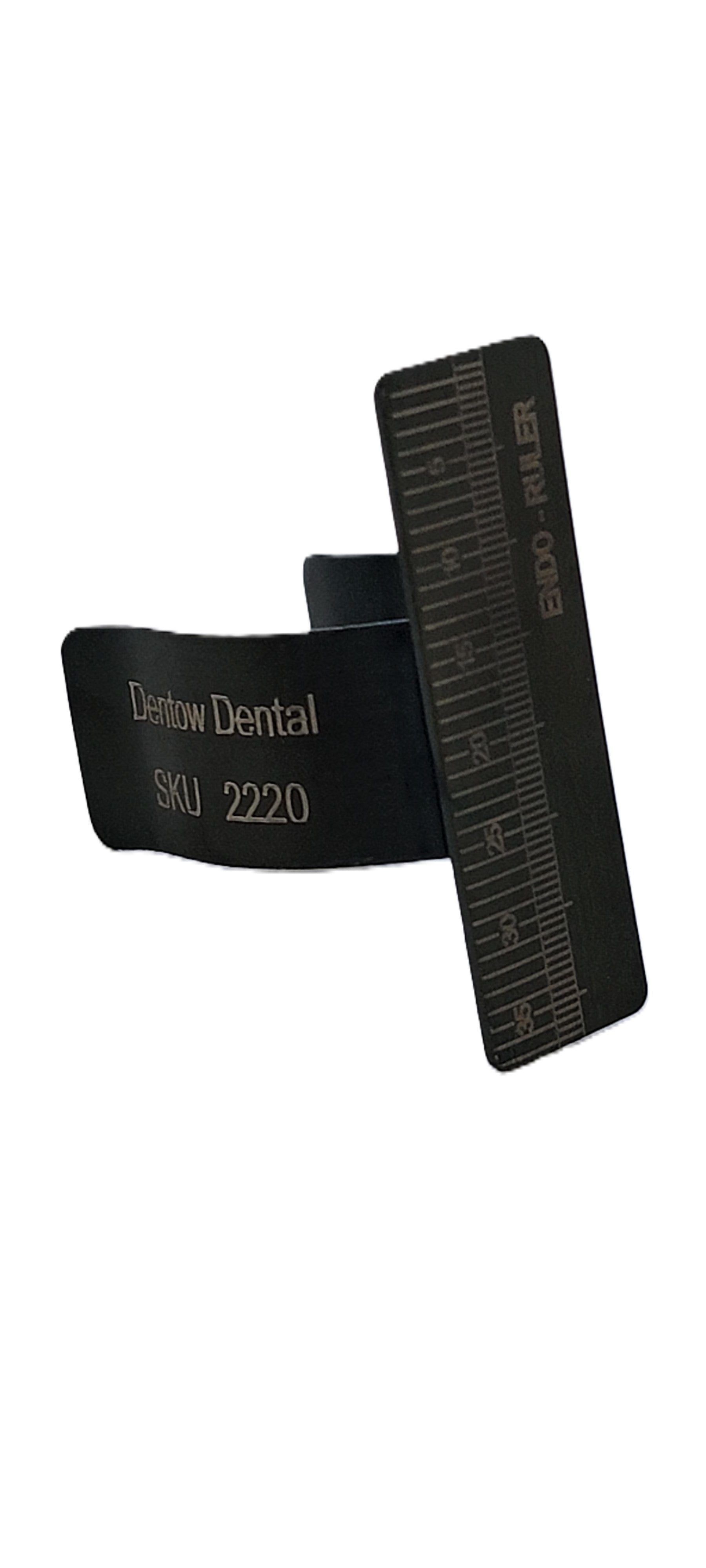 Endo Ring Ruler Black