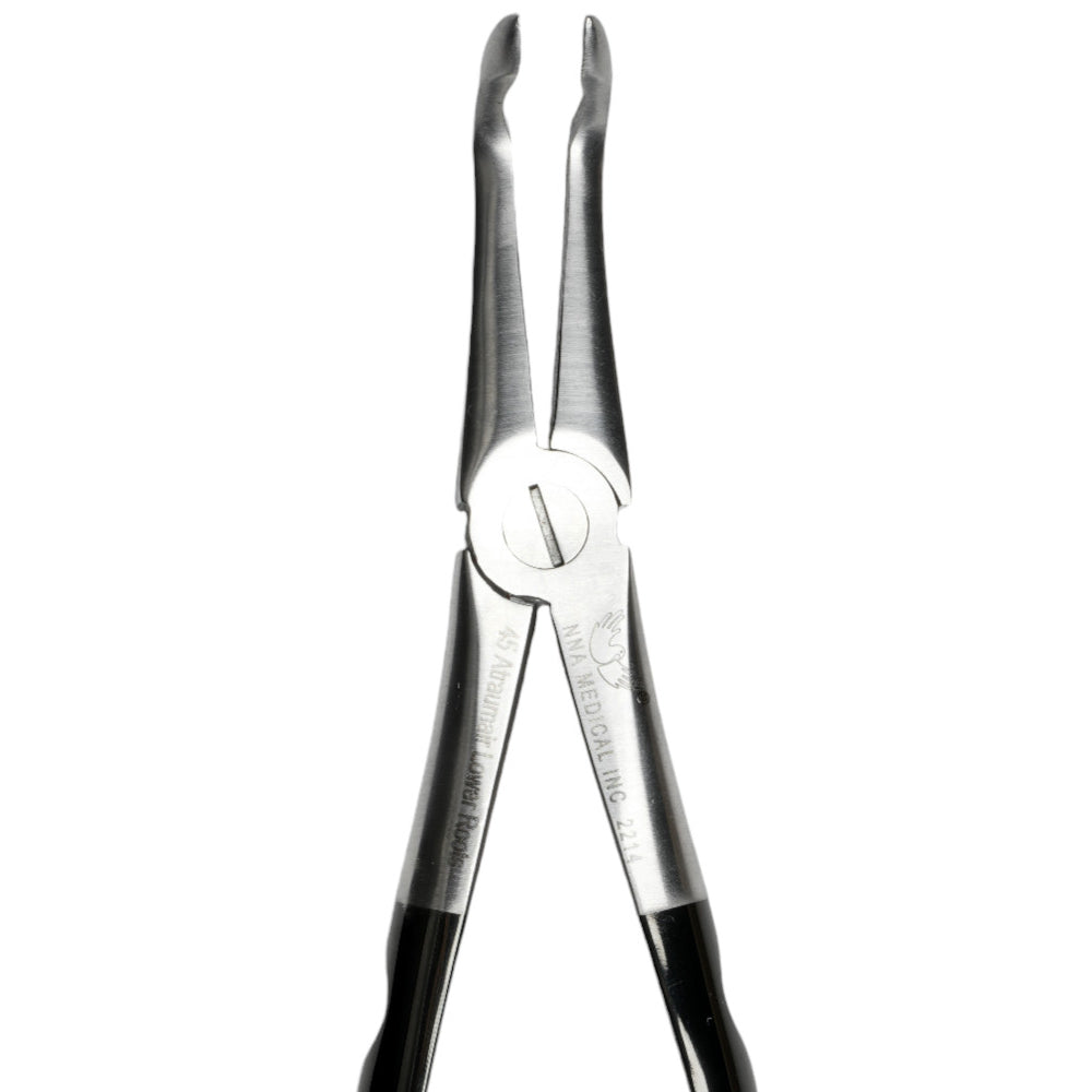 45 Atraumair Forceps, Serrated Lower Root