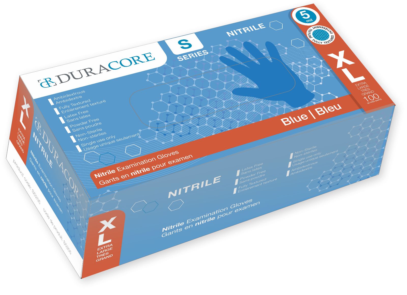 Nitrile Examination Gloves - 5 Mil Thickness for Exceptional Hand Protection - Dentow Dental