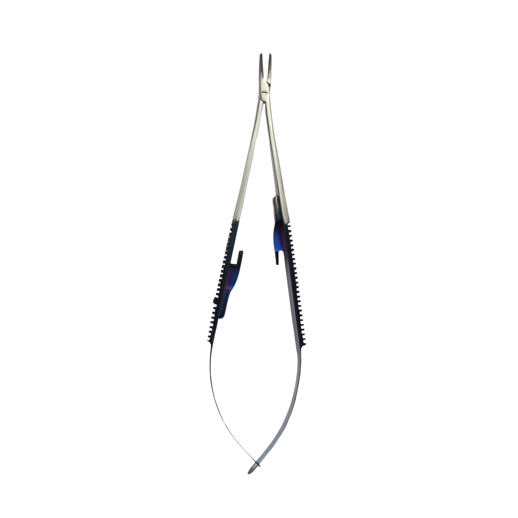 CastroViejo Forceps Curved Needle Holder NNA Medical - Dentow Dental