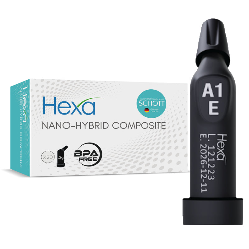 Nano-Hybrid Light-Cure Composite, Shade B1, 20x.28g Unidose Compules