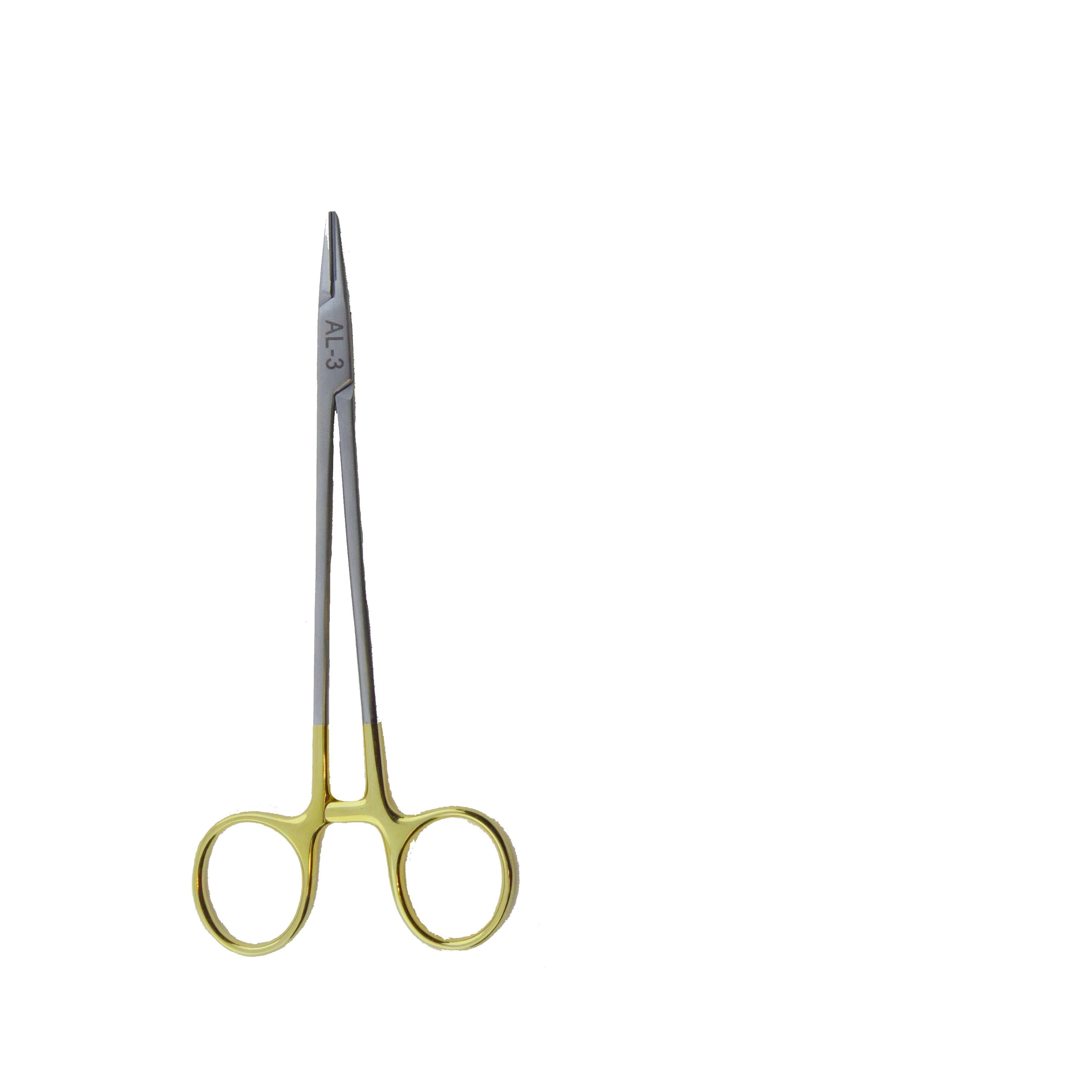 Cirle Wood Micro Needle Holder with Tungsten Carbide tip Surgical Dental NNA Medical - Dentow Dental