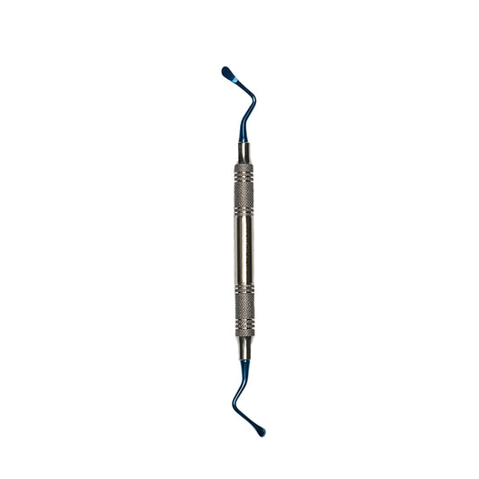 Serrated Surgical Dental Curette Set - 4.5mm and 5mm Blades for Precision Procedures NNA Medical