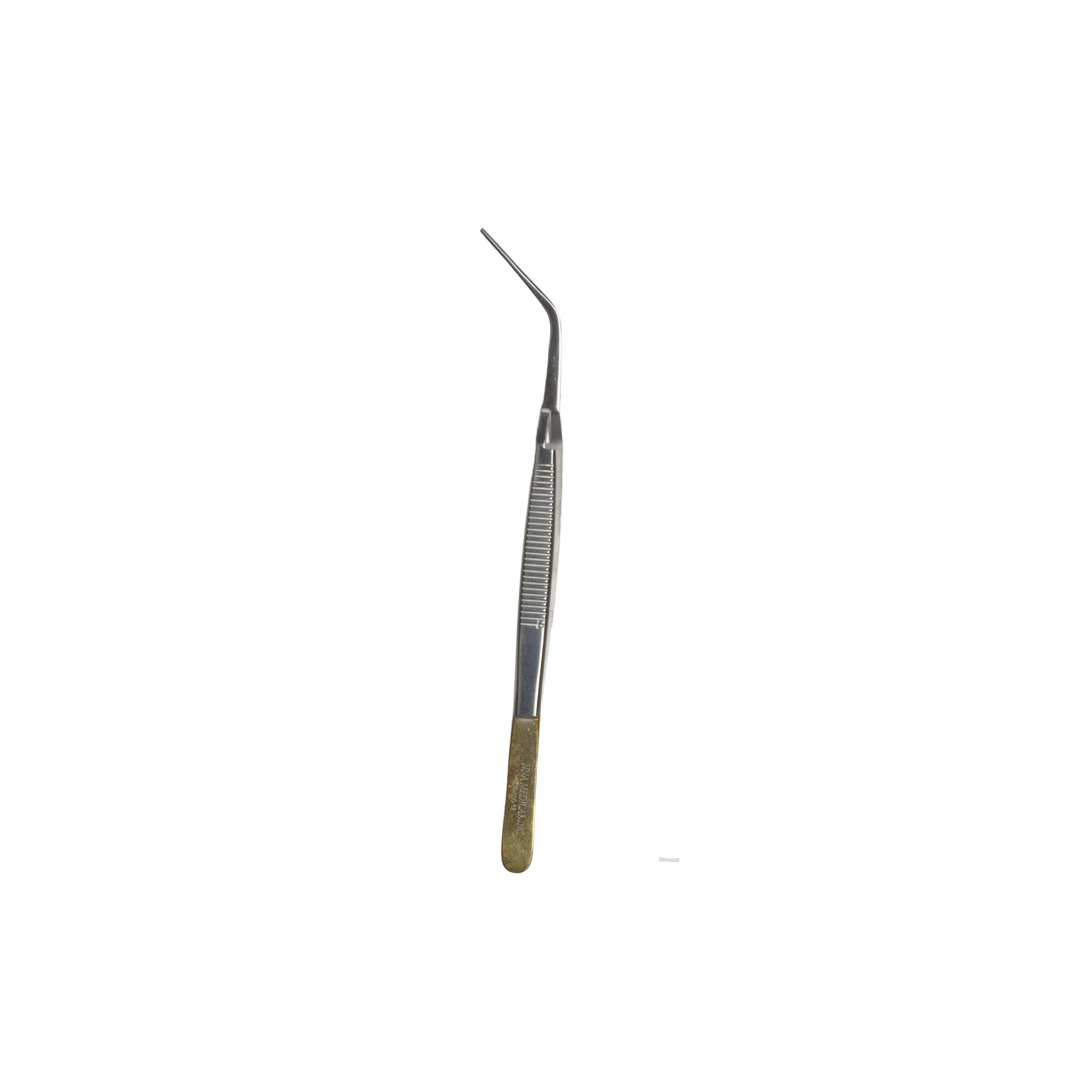 Adson Forceps Brown Tissue 1x2 Rat Tooth & Serrated Teeth Surgical Thumb Tweezer NNA Medical