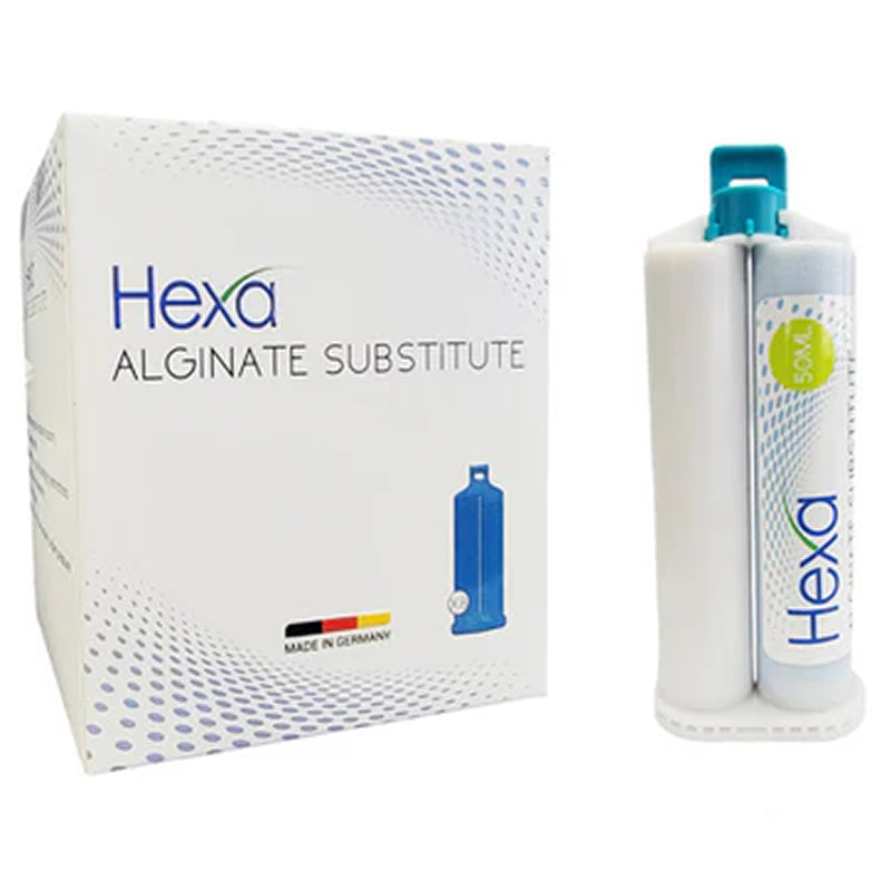 Hexa Alginate Substitite Impression Material, 50ml X 8 Cartridges, Made in Germany