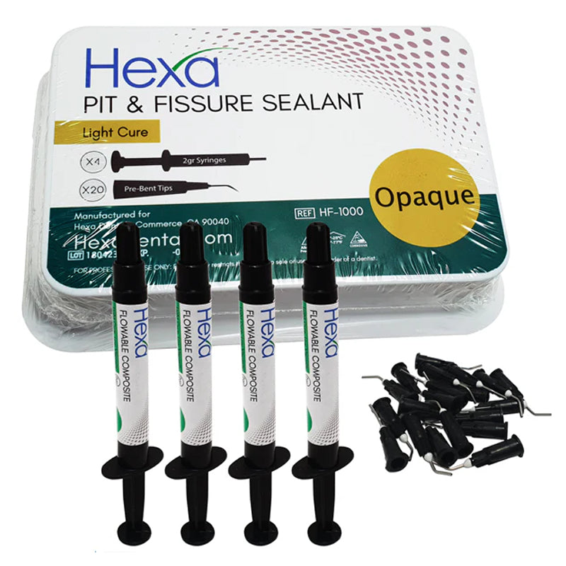 Hexa Pit & Fissure (OPAQUE PINK) Sealant Light Cure, HF-1000