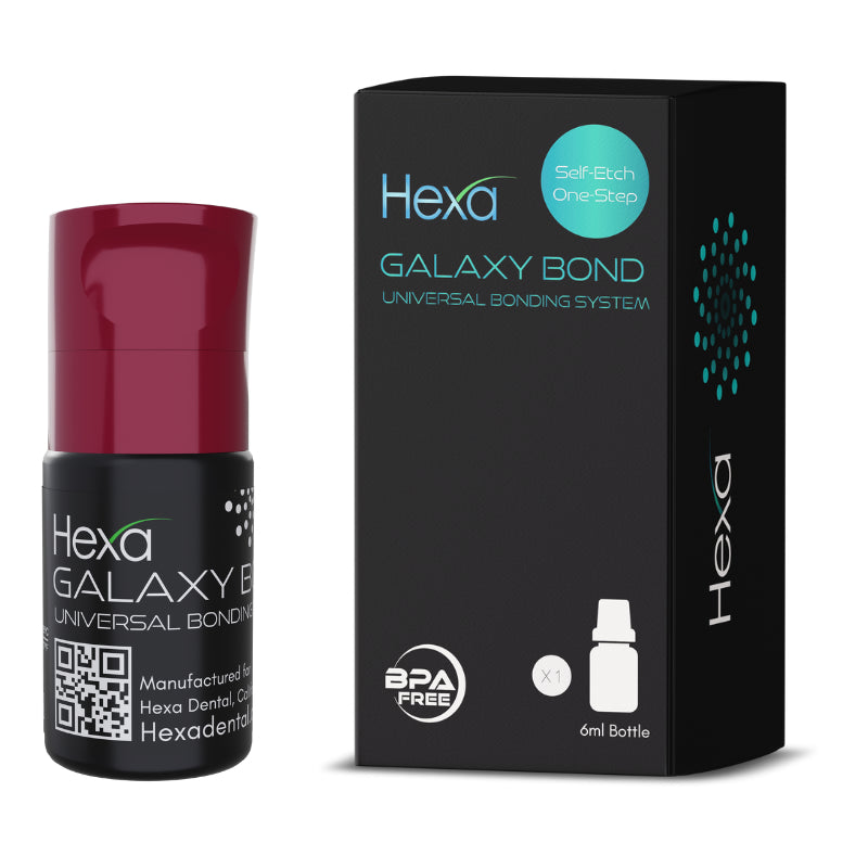 Light Cure Dental Adhesive - Hexa Galaxy Bond 6mL Bottle