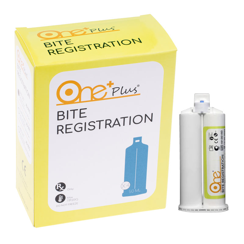 ONE Bite Registration Material  50ml, 4 Cartridges, Super Fast Set