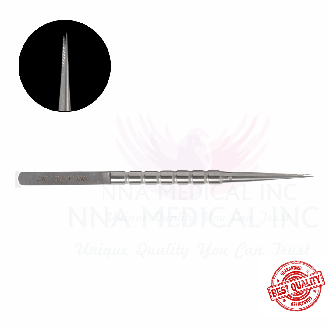 PROFESSIONAL HIGH QUALITY MICRO FINE POINT TWEEZERS NEW NNA Medical - Dentow Dental