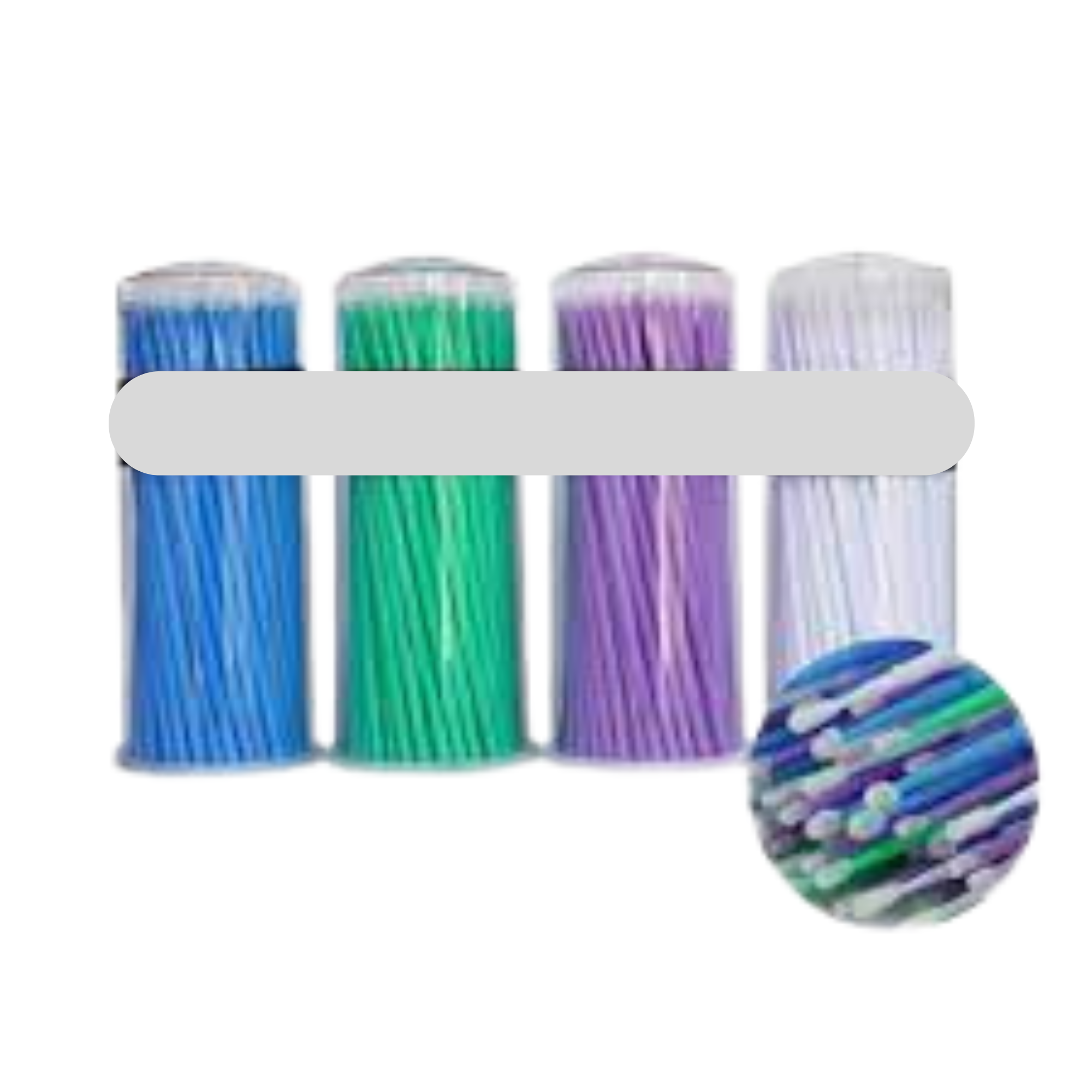 Micro-Brush Disposable Applicators, 4 x 100/Pk