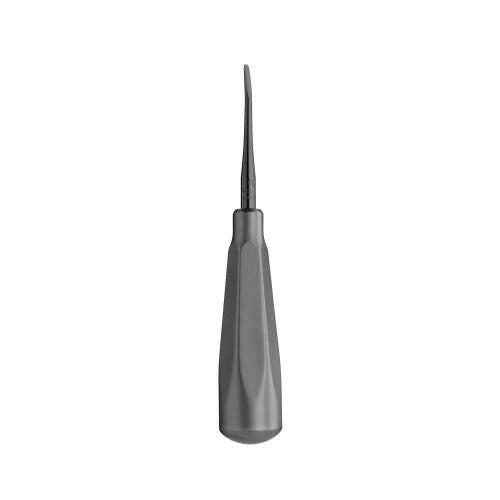 Luxating Elevator 3mm, Curved, Black - Dentow Dental