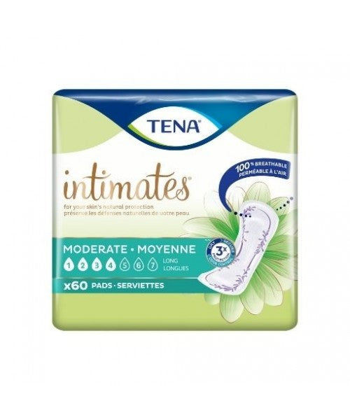 TENA® Intimates™ Moderate Absorbency Incontinence Pads, Long Length - Dentow Dental